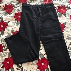 Just black denim jeans